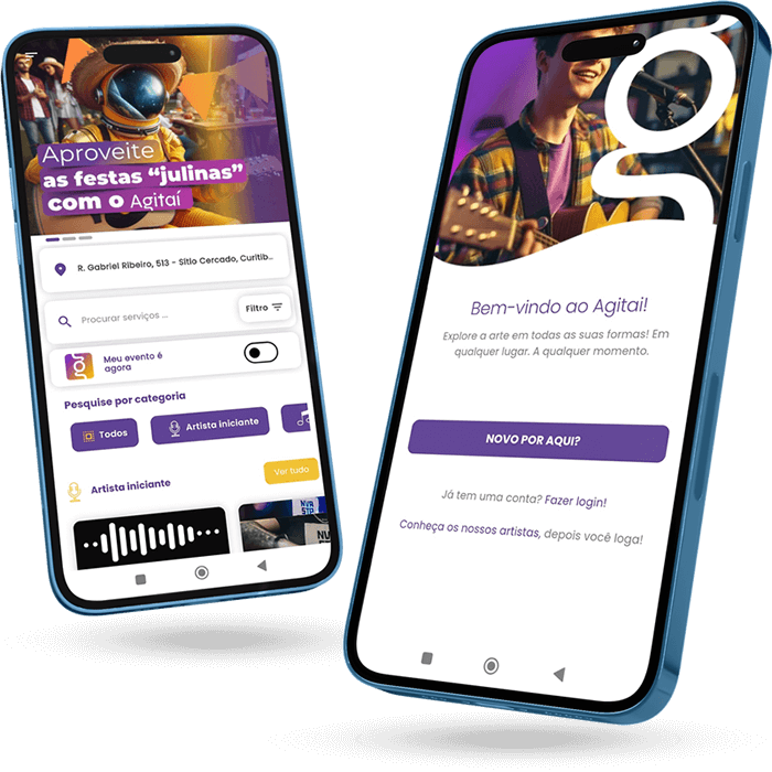 Agitaí App - A sua solução definitiva para transformar eventos em experiências memoráveis!